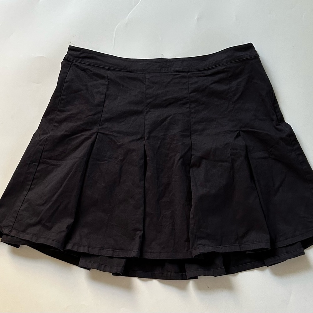 J.Crew Women's Pleated Dark Navy Blue Skirt Size 16T NWT